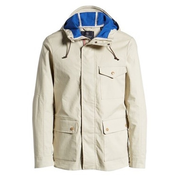 Scotch & Soda Utility Field Jacket Coat Mid-Length Hooded Many Pockets NWOT - Picture 12 of 14